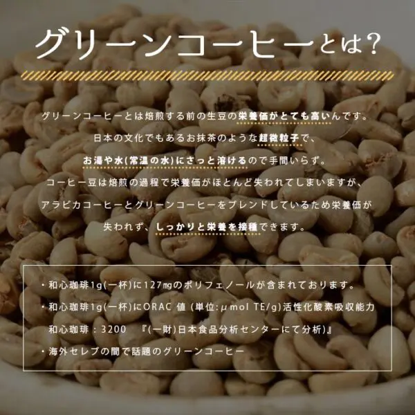 和心珈琲 オーガニックグリーンコーヒー